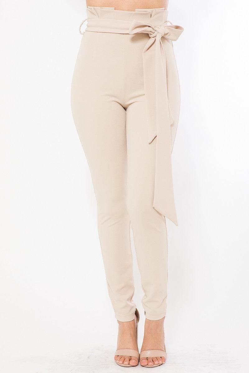 High Waist Fashion Skinny Pants - Lola Diva's Boutique