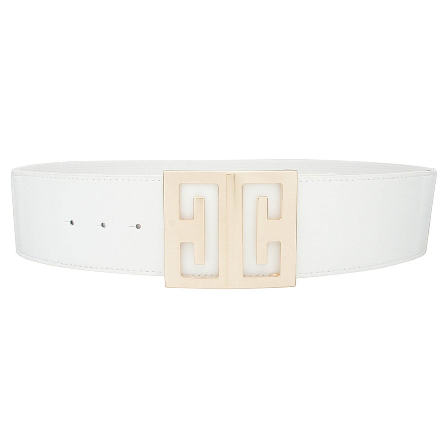 Mirror Cut Out Square Buckle Belt - Lola Diva's Boutique