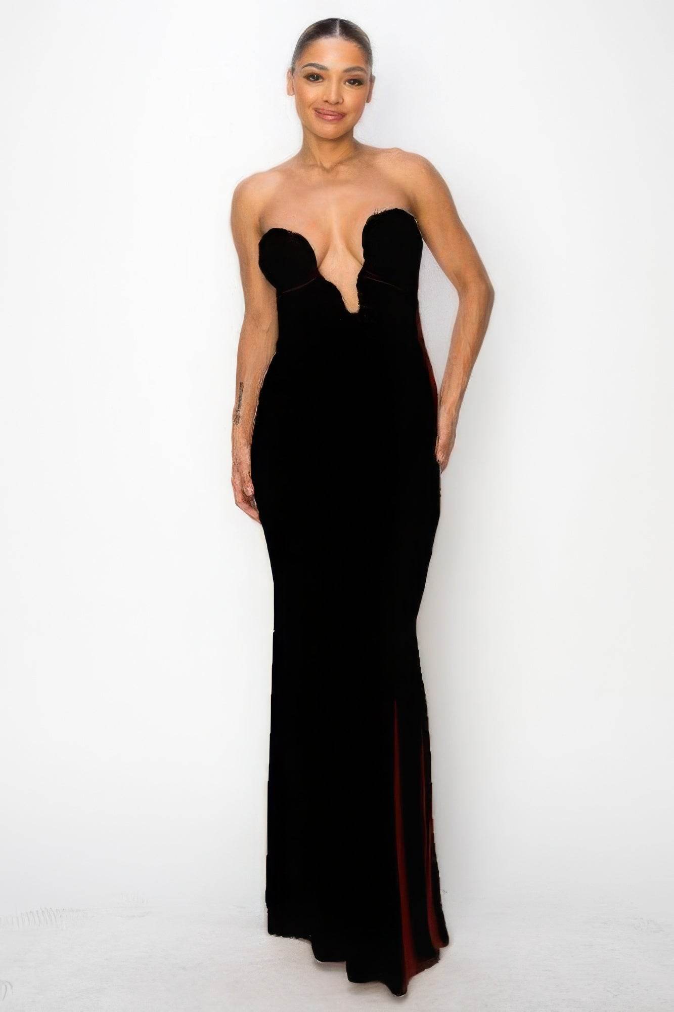 Glitter Ity Tube Maxi Dress - Lola Diva's Boutique