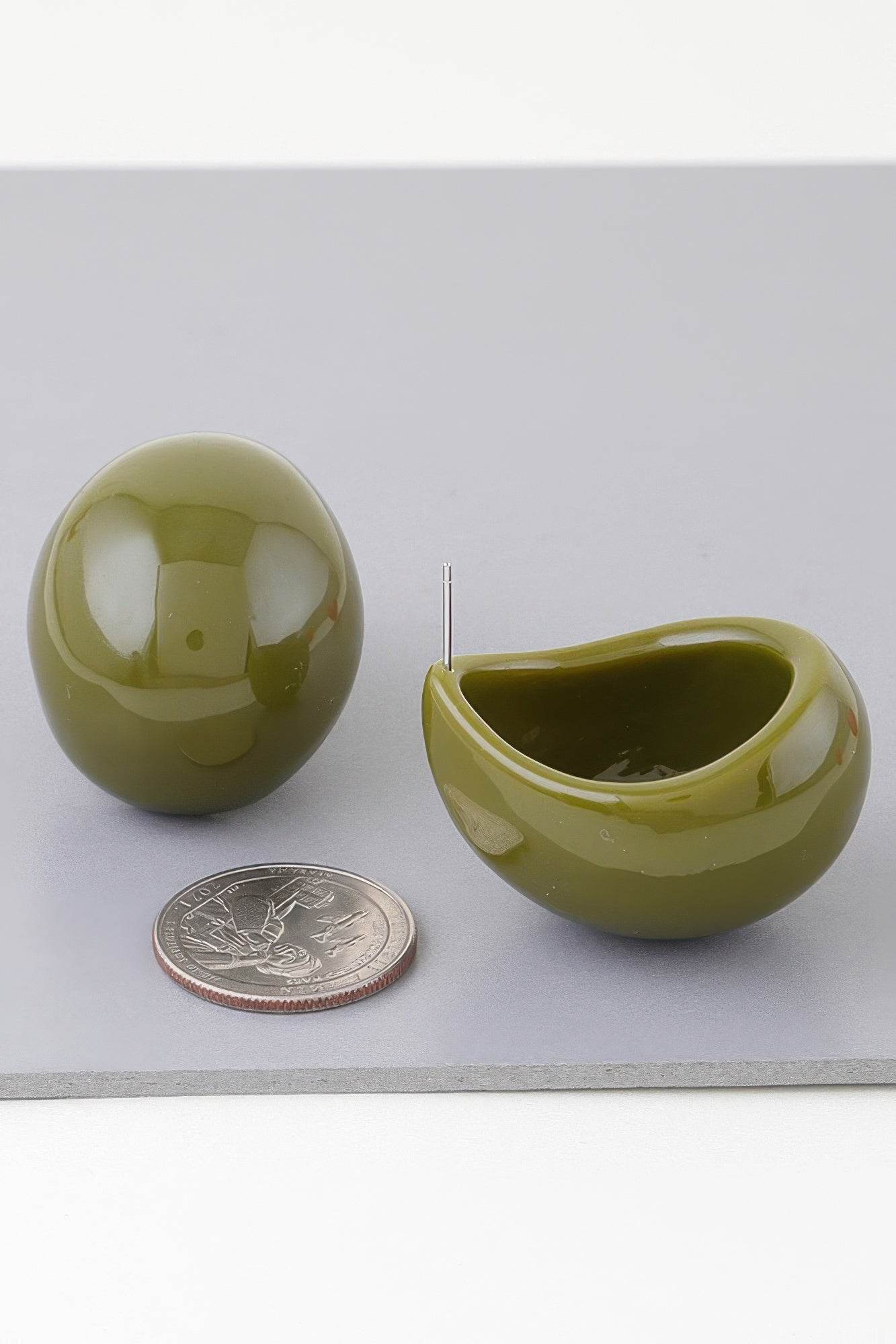 Bright Retro Dome Earrings - Lola Diva's Boutique