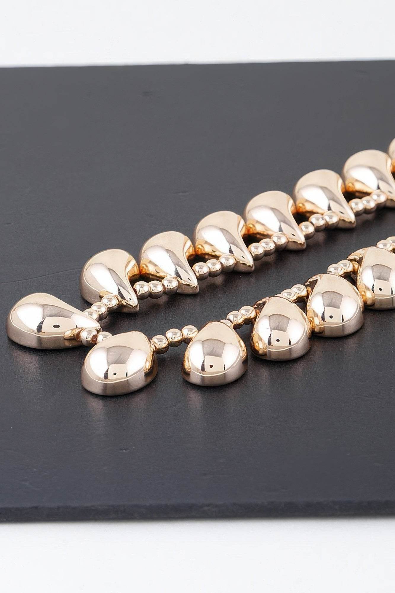 Double Link Chain Choker Necklace - Lola Diva's Boutique