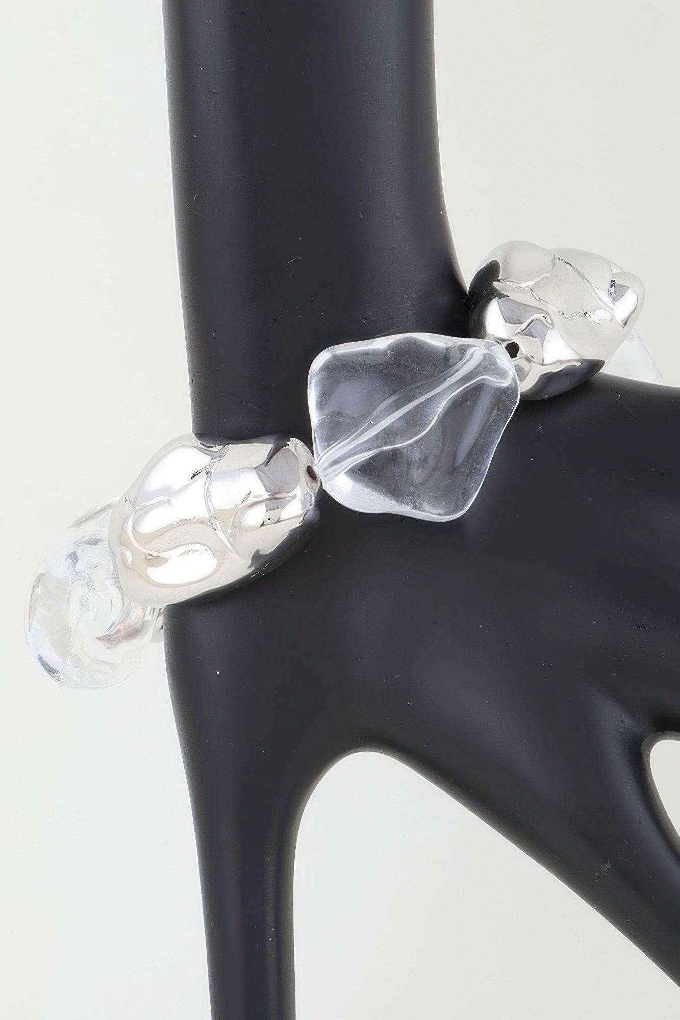 Abstract Stone Beaded Bracelet - Lola Diva's Boutique