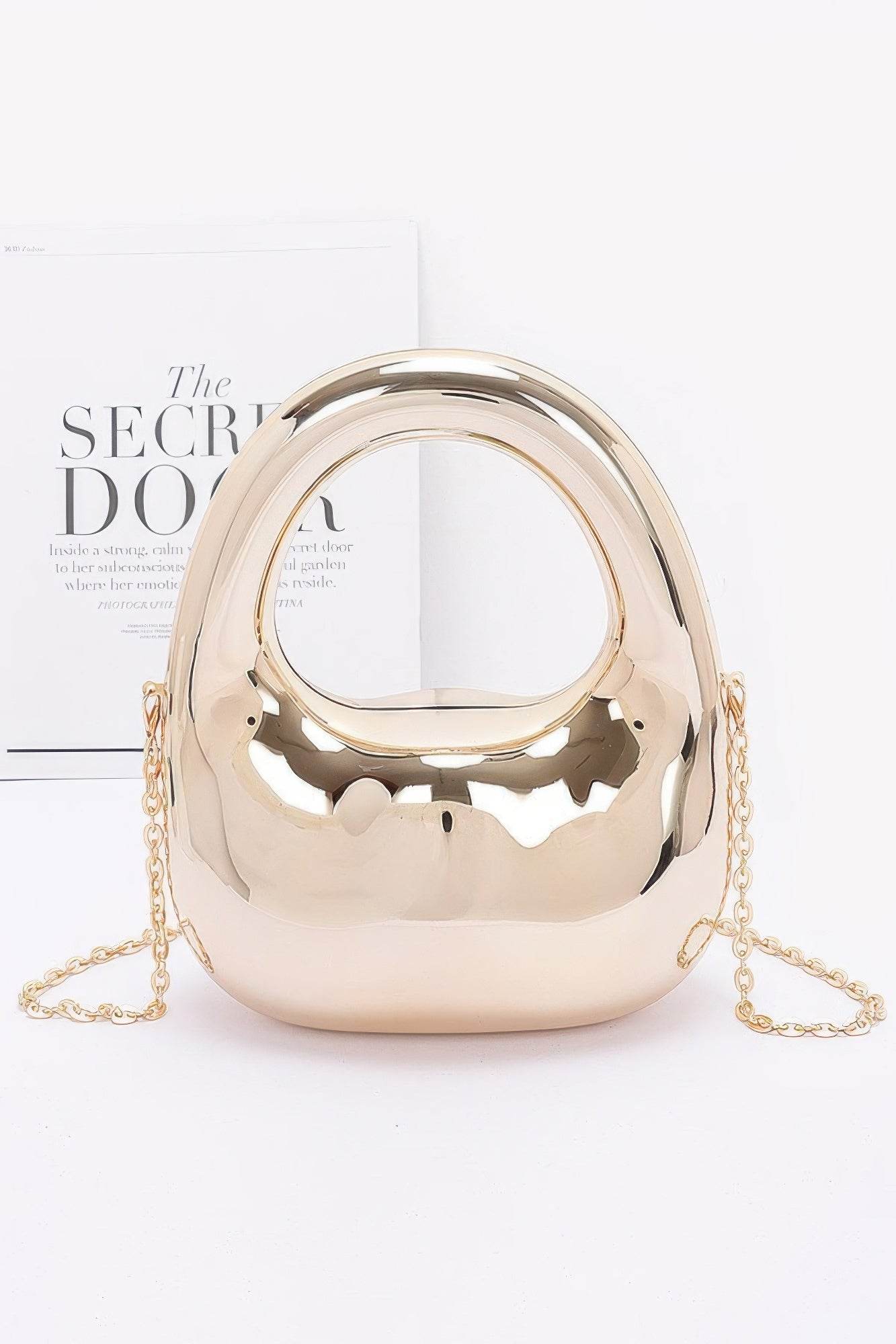 Metallic Acrylic Bag - Lola Diva's Boutique