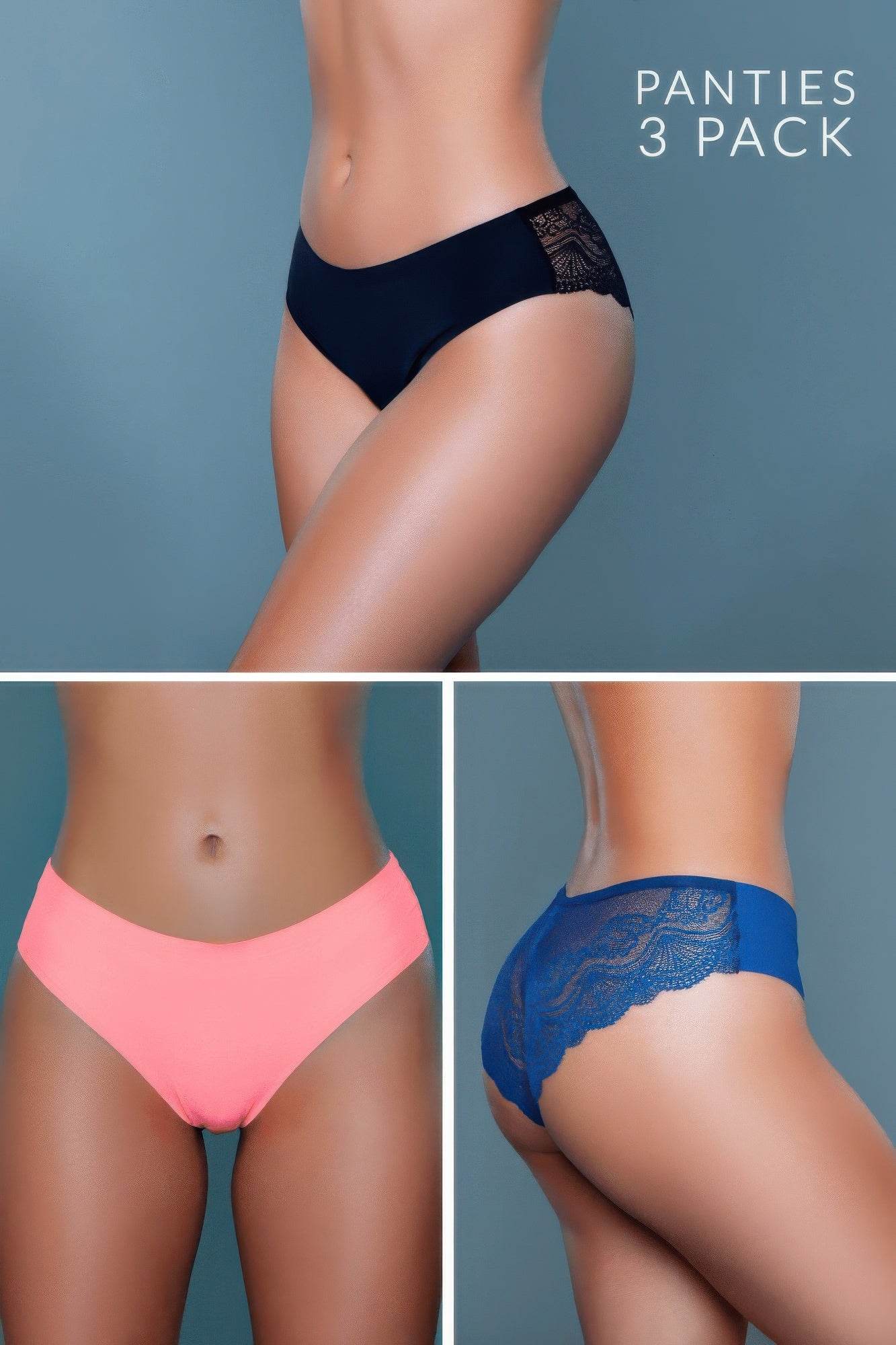 Arden Cheeky Panty Pack - Lola Diva's Boutique