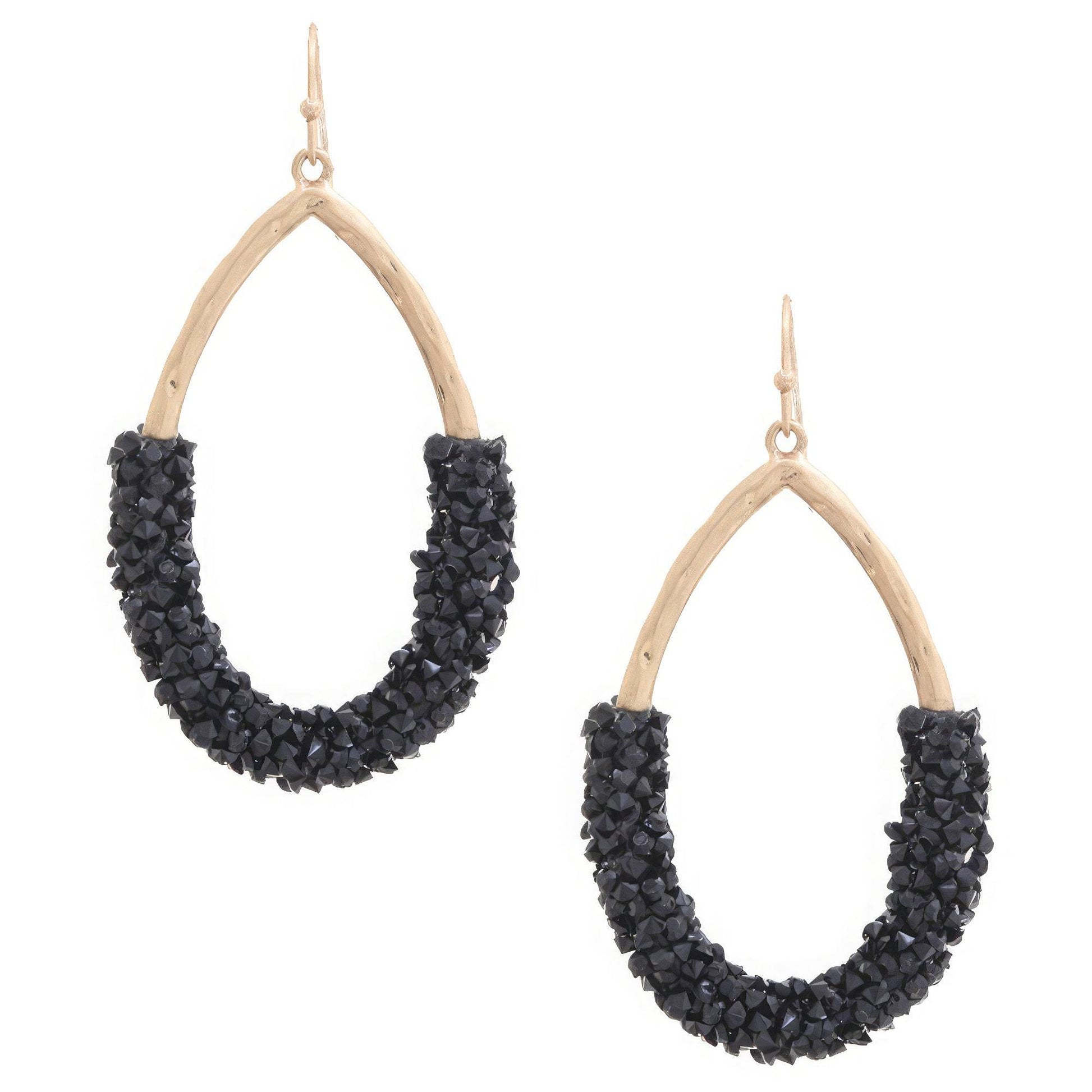 Beaded Teardrop Dangle Earring - Lola Diva's Boutique