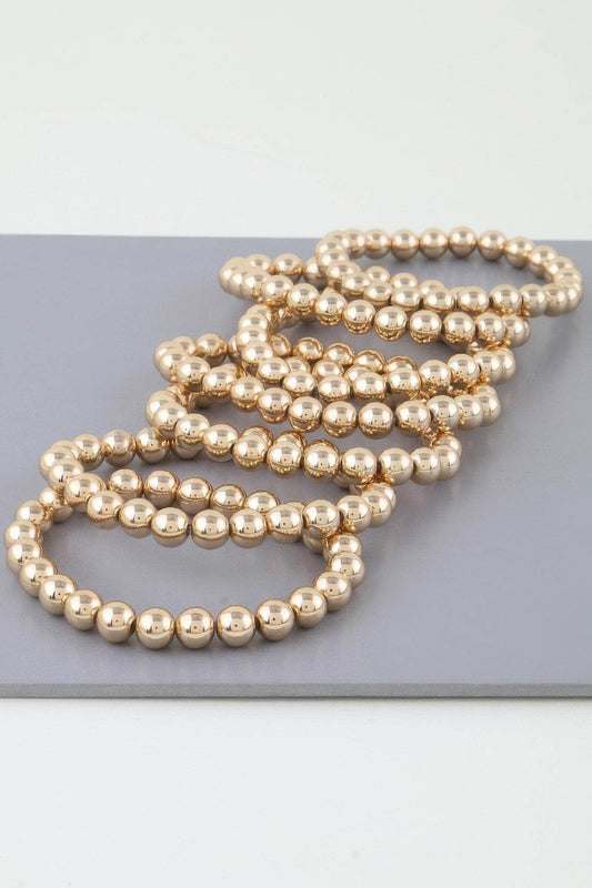 Multi Beaded Cuff Bracelet - Lola Diva's Boutique