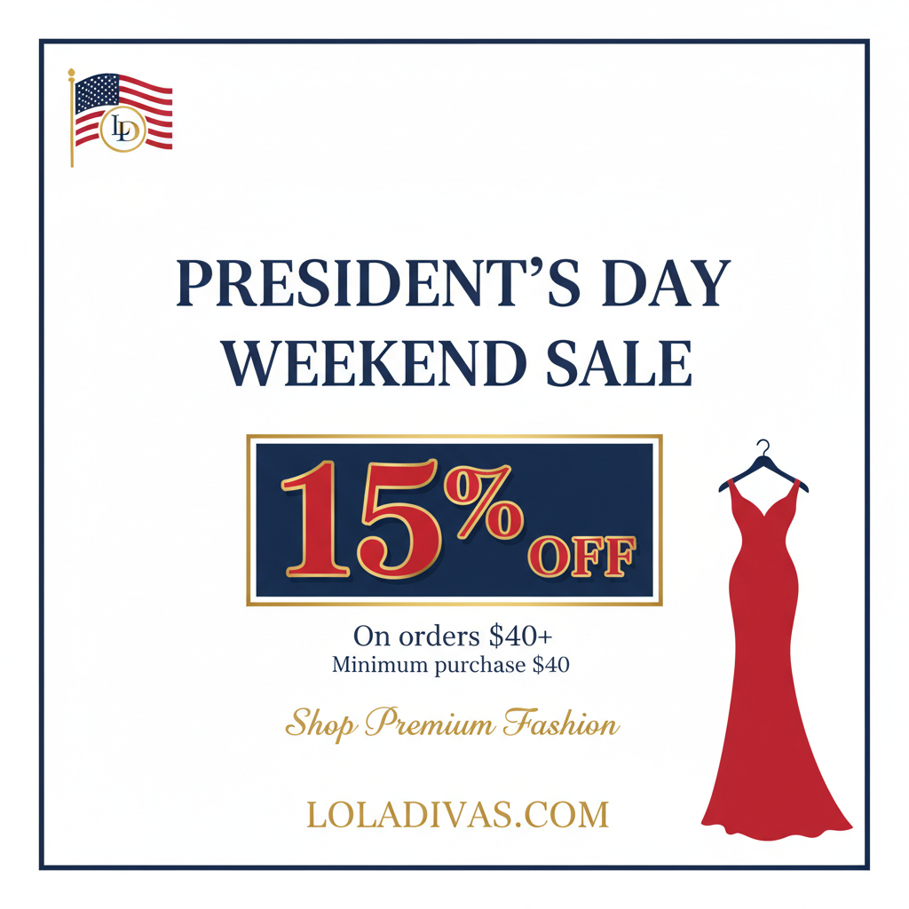 President's Day Weekend Sale - 15% Off $40+